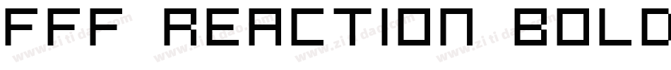 FFF Reaction Bold Condensed字体转换